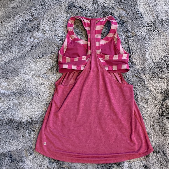 Lululemon Striped Flowy Tank Top - Picture 8 of 11